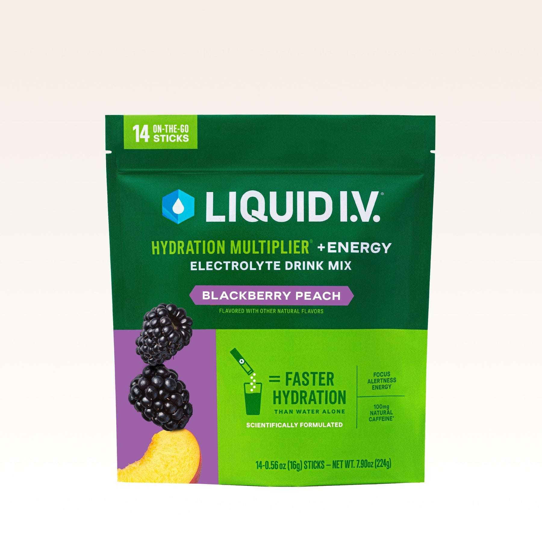 Blackberry Peach Hydration Multiplier Energy - On The Go