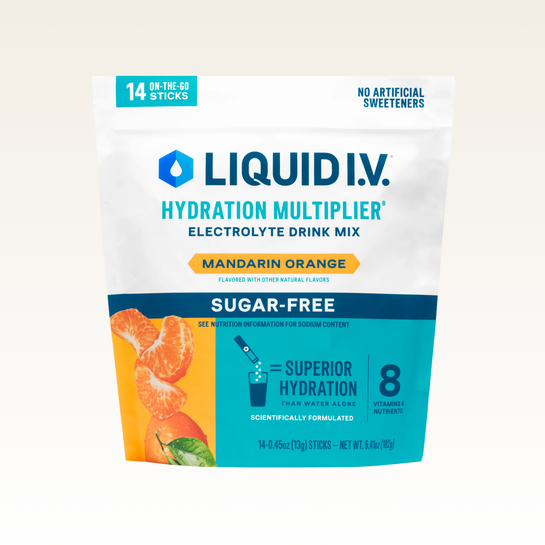Mandarin Orange Hydration Multiplier Sugar-Free - Mandarin Orange Ready