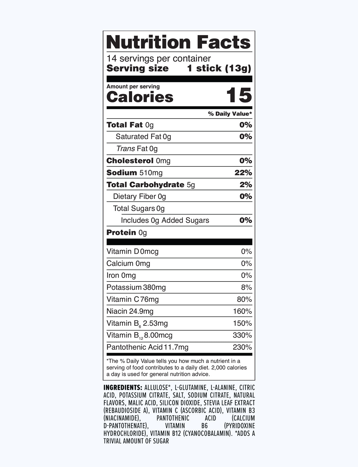 3ct Sugar-Free Sample Pack (LL, WP, GG) - WP GG Choice